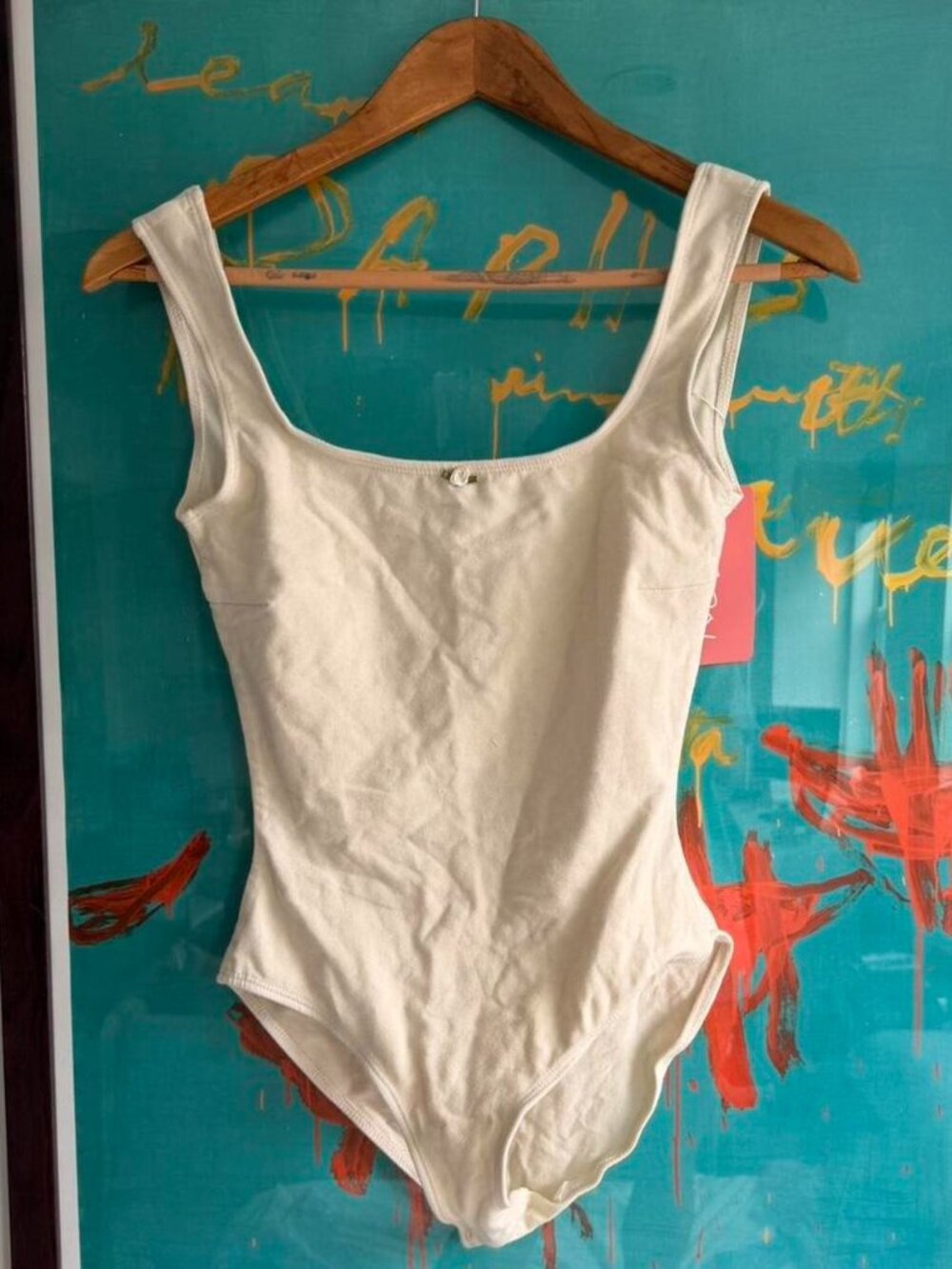 NWT Rat Boi Cream leotard
